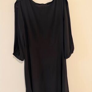 *EUC* Banana Republic Black A-Line Dress